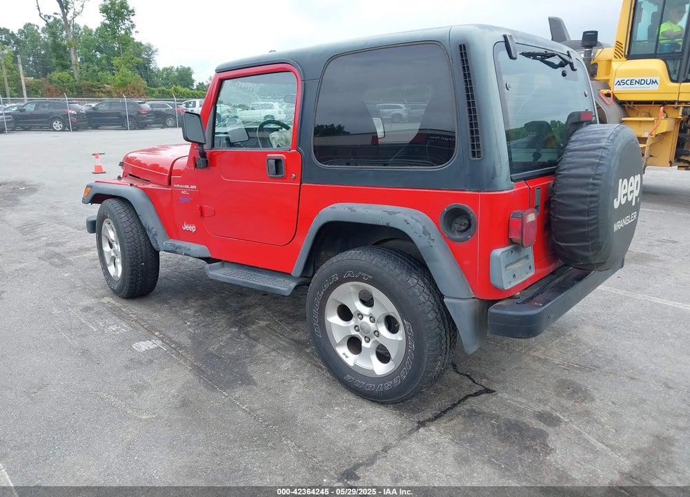 1997 JEEP WRANGLER SPORT VIN: 1J4FY19S3VP466415