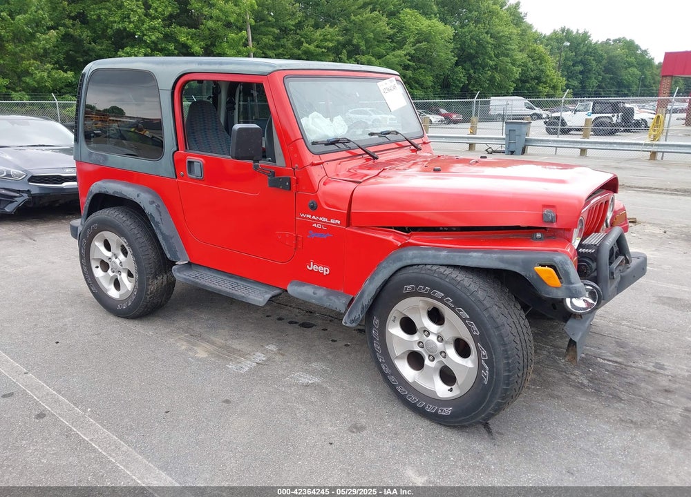 1997 JEEP WRANGLER SPORT VIN: 1J4FY19S3VP466415
