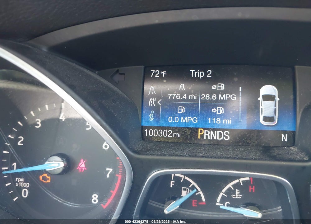 2017 FORD FOCUS VIN: 1FADP3M29HL324008