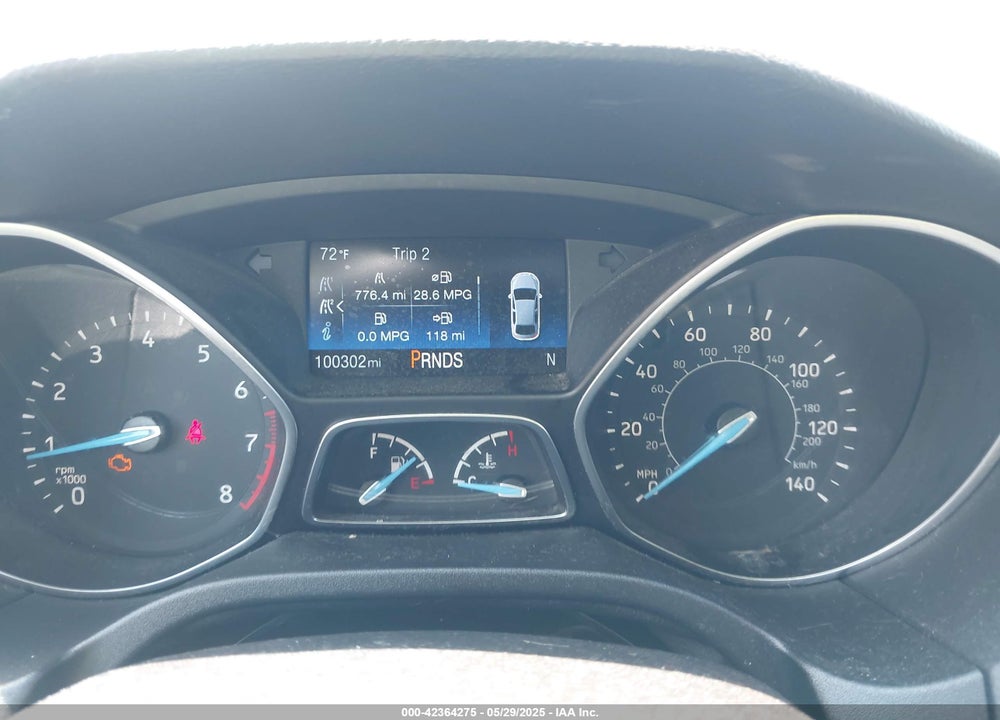 2017 FORD FOCUS VIN: 1FADP3M29HL324008