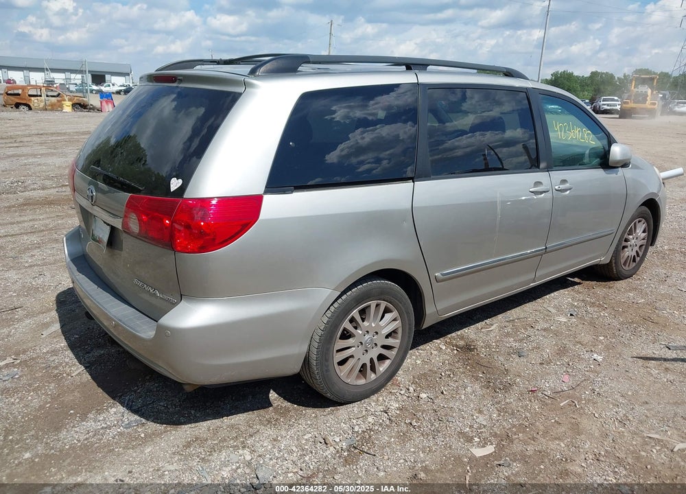 2008 TOYOTA SIENNA LIMITED VIN: 5TDZK22C78S206493