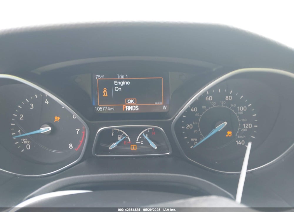 2018 FORD FOCUS VIN: 1FADP3J22JL314771