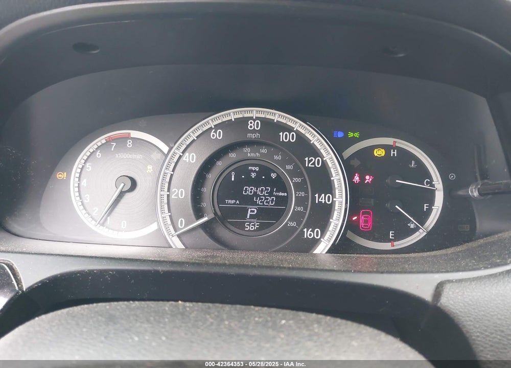 2016 HONDA ACCORD VIN: 1HGCR2F33GA217015