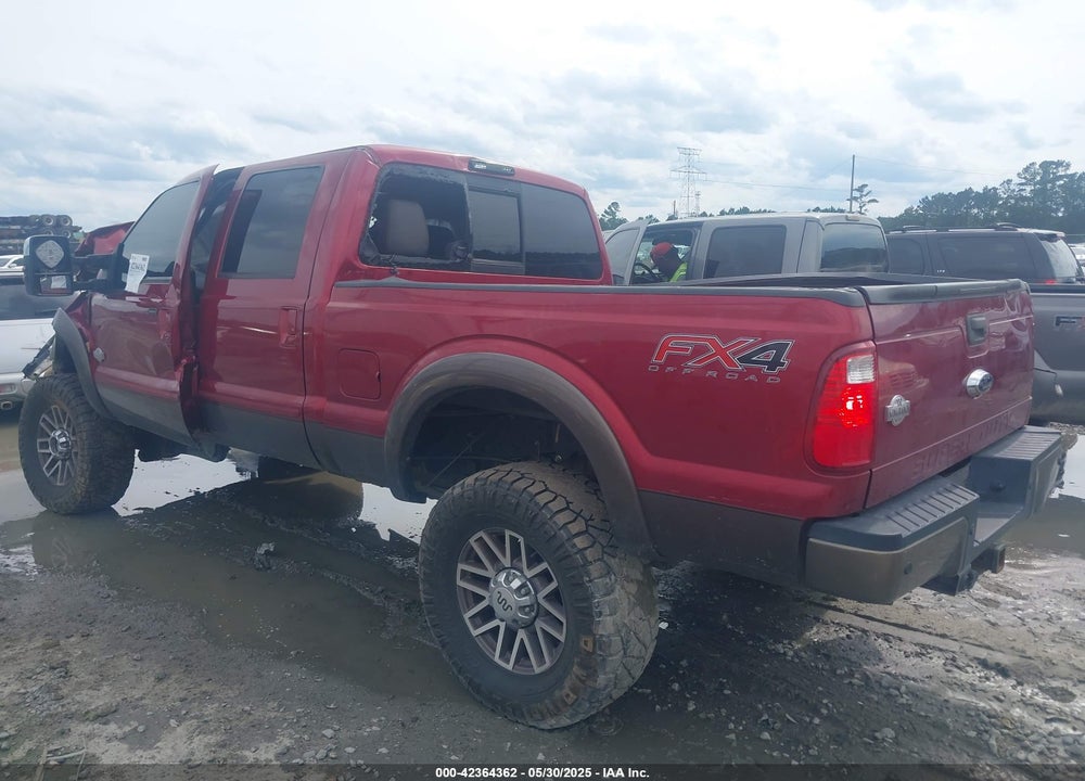 2015 FORD F-250 LARIAT VIN: 1FT7W2BT3FEB03117
