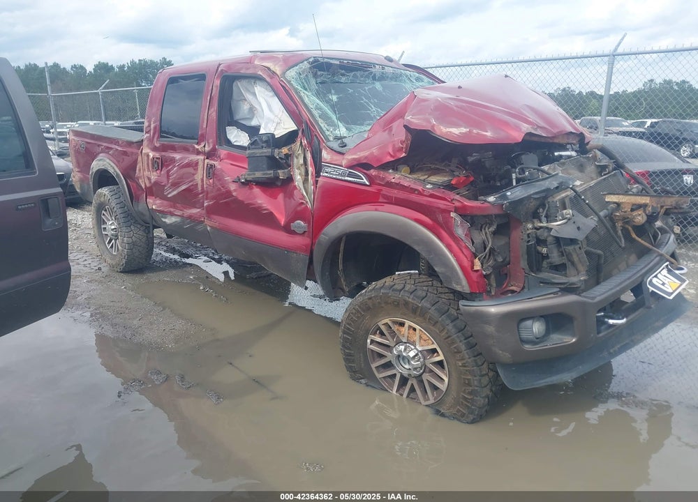 2015 FORD F-250 LARIAT VIN: 1FT7W2BT3FEB03117