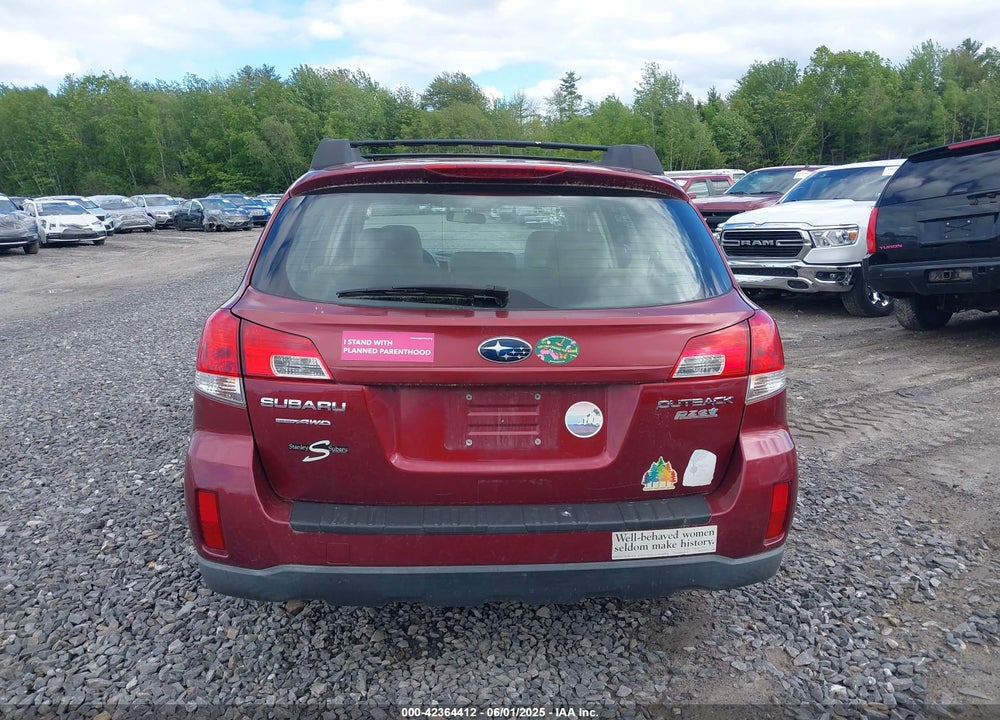 2011 SUBARU OUTBACK VIN: 4S4BRBAC0B3310715