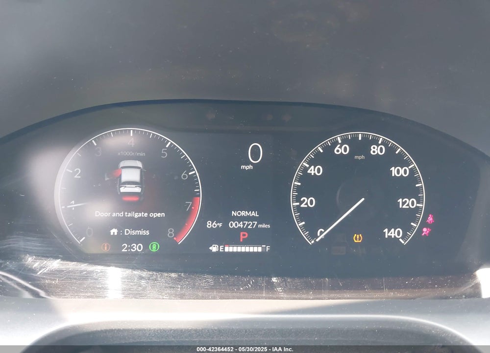 2025 HONDA HR-V AWD SPORT VIN: 3CZRZ2H58SM746926