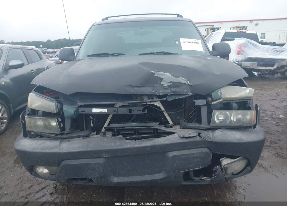 2002 CHEVROLET AVALANCHE K1500 VIN: 3GNEK13T92G133437
