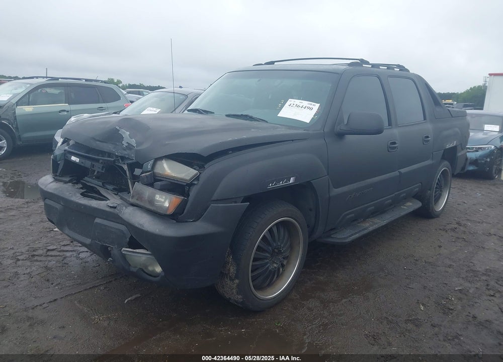 2002 CHEVROLET AVALANCHE K1500 VIN: 3GNEK13T92G133437