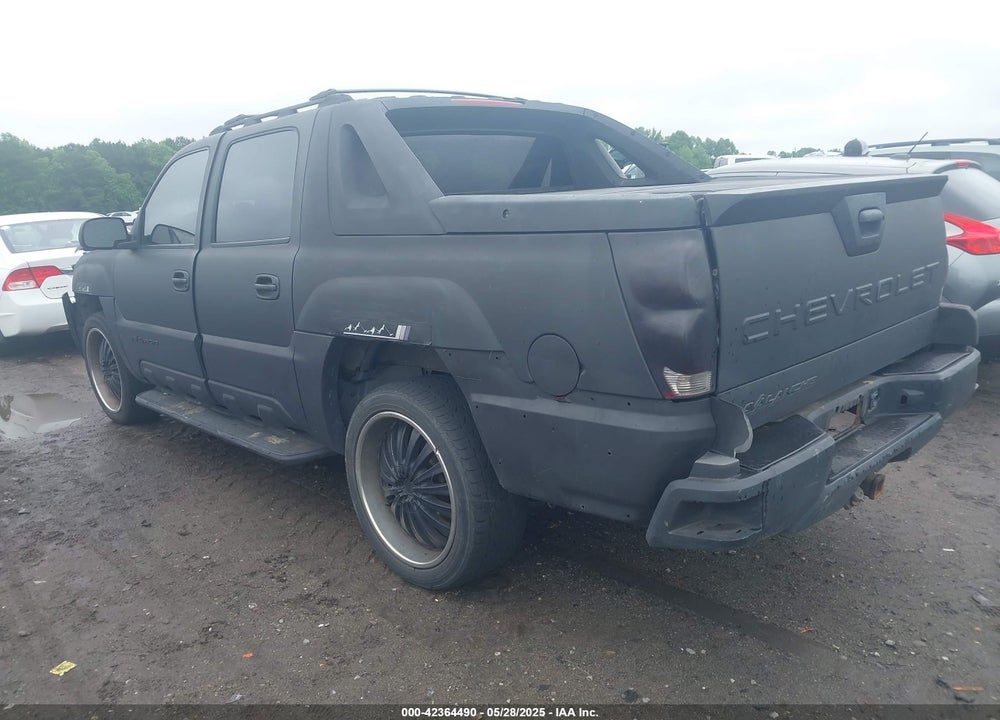 2002 CHEVROLET AVALANCHE K1500 VIN: 3GNEK13T92G133437