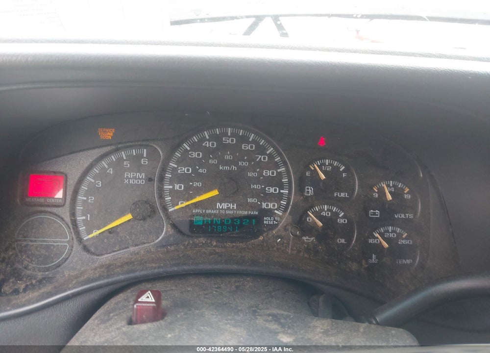 2002 CHEVROLET AVALANCHE K1500 VIN: 3GNEK13T92G133437