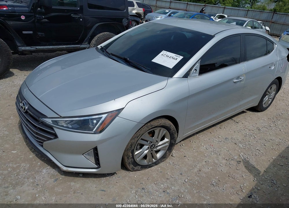 2019 HYUNDAI ELANTRA SEL VIN: 5NPD84LF4KH426118