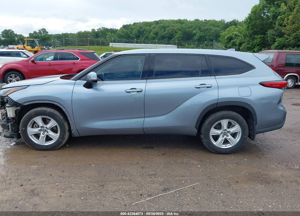 2021 TOYOTA HIGHLANDER L/LE VIN: 5TDZZRAH8MS032512