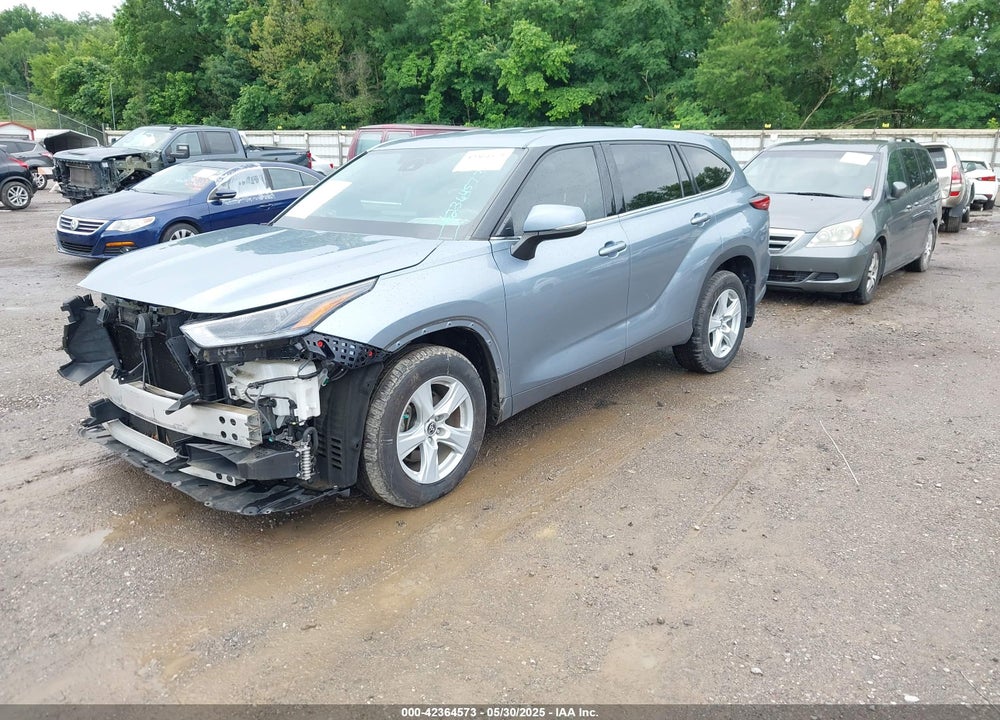 2021 TOYOTA HIGHLANDER L/LE VIN: 5TDZZRAH8MS032512