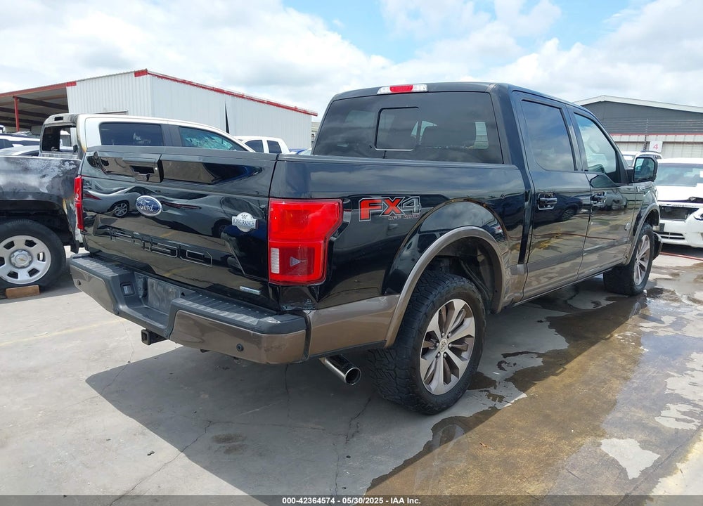2018 FORD F-150 KING RANCH VIN: 1FTEW1EG8JFA43905