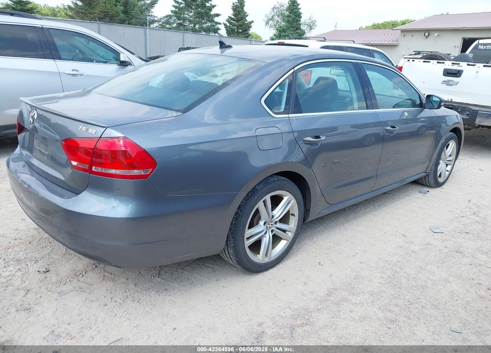 2014 VOLKSWAGEN PASSAT 1.8T SE VIN: 1VWBS7A38EC036834