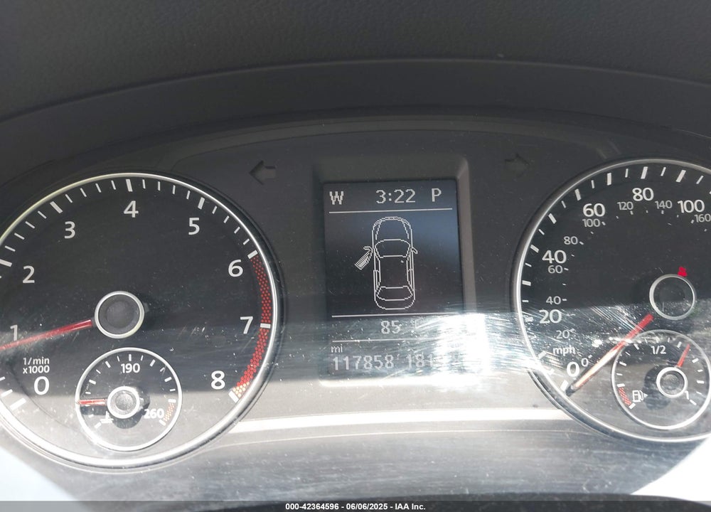 2014 VOLKSWAGEN PASSAT 1.8T SE VIN: 1VWBS7A38EC036834