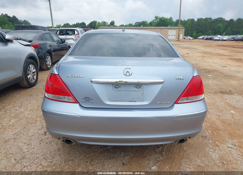 2006 ACURA RL VIN: JH4KB16576C002362