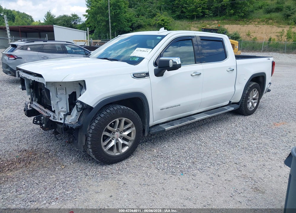 2020 GMC SIERRA K1500 SLT VIN: 3GTU9DED8LG360708