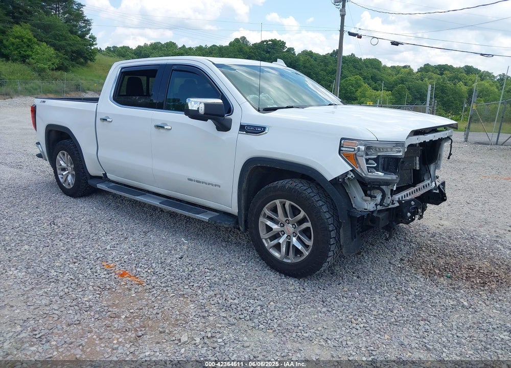2020 GMC SIERRA K1500 SLT VIN: 3GTU9DED8LG360708