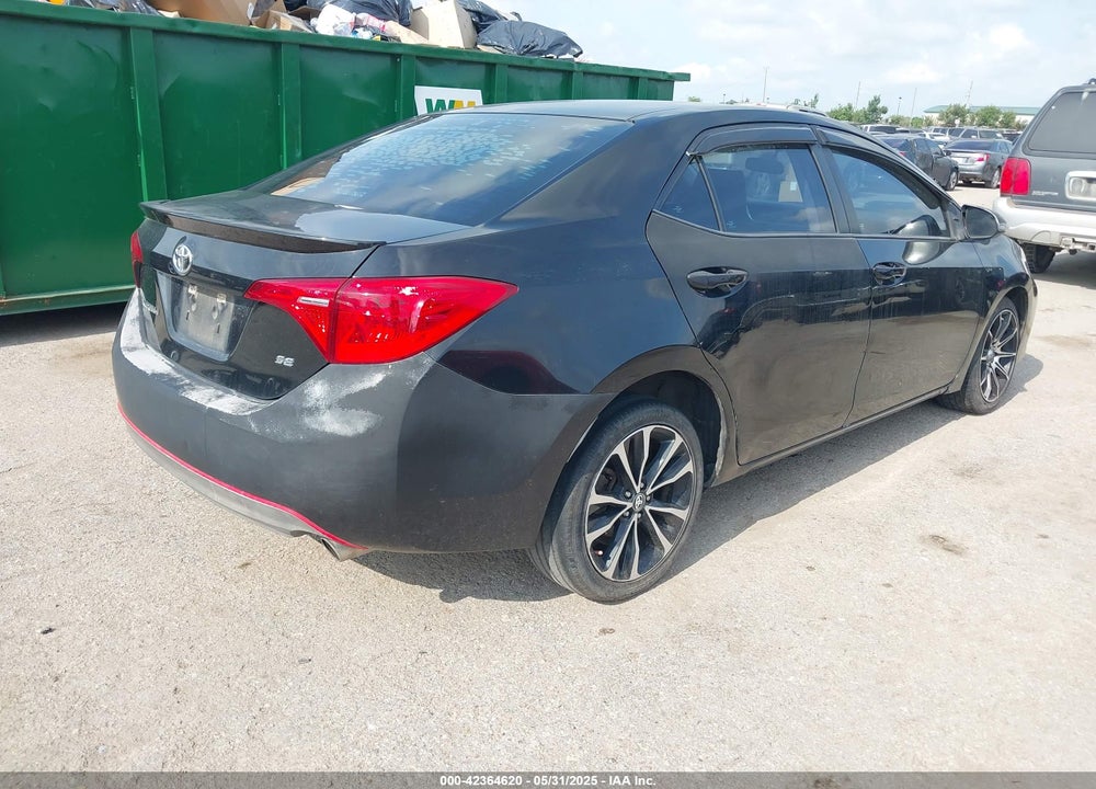 2017 TOYOTA COROLLA L/LE/XLE/SE/XSE VIN: 5YFBURHE3HP621235