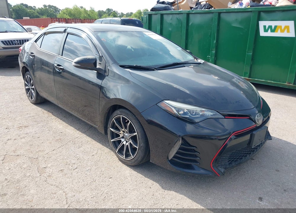 2017 TOYOTA COROLLA L/LE/XLE/SE/XSE VIN: 5YFBURHE3HP621235