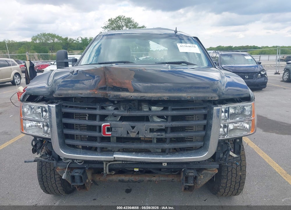 2008 GMC SIERRA VIN: 1GTHK23658F222597