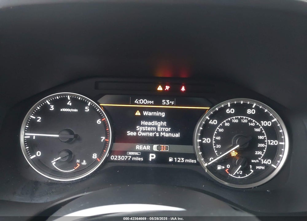 2023 MITSUBISHI OUTLANDER VIN: JA4J4TA81PZ009627