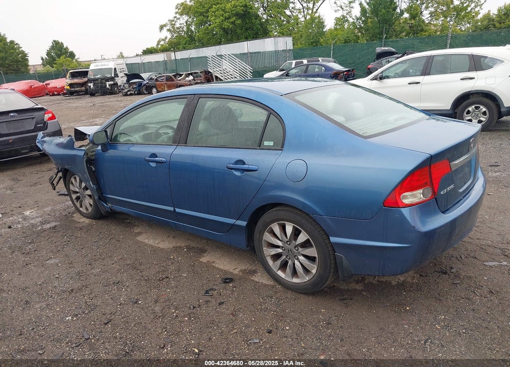 2009 HONDA CIVIC EX VIN: 1HGFA16899L009383