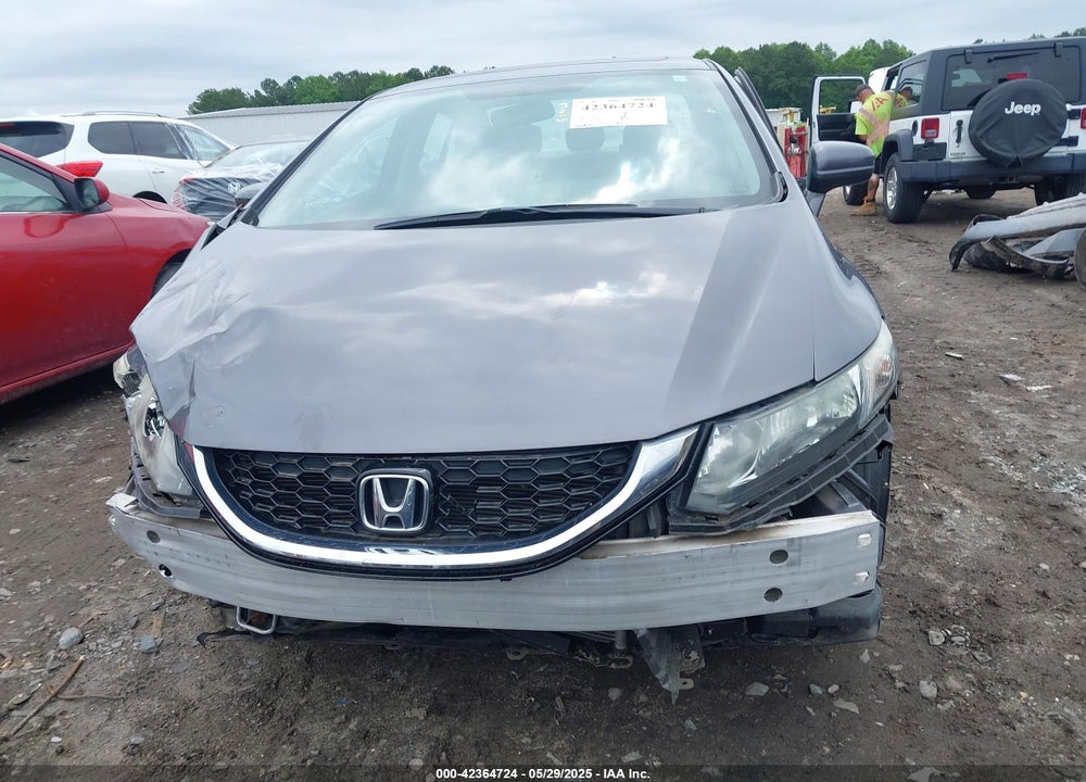 2015 HONDA CIVIC EX VIN: 19XFB2F87FE021330