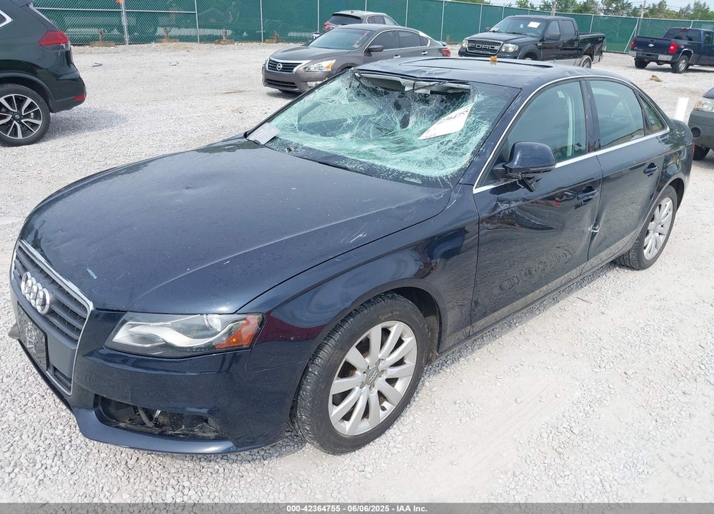2009 AUDI A4 2.0T PREMIUM VIN: WAUSF78K19N054703