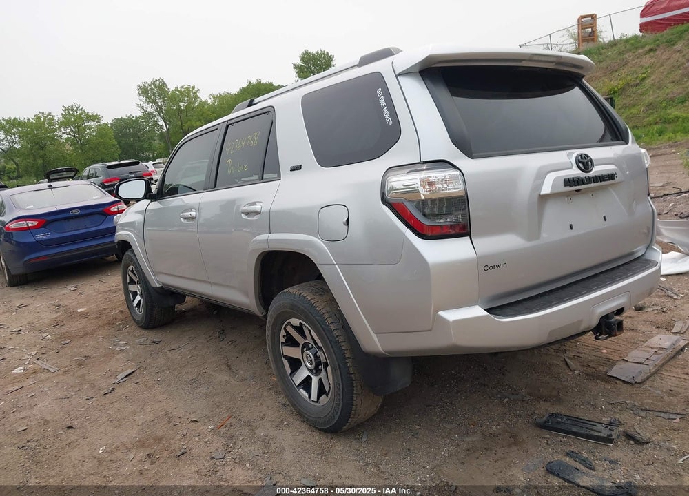 2021 TOYOTA 4RUNNER VIN: JTENU5JR7M5941650