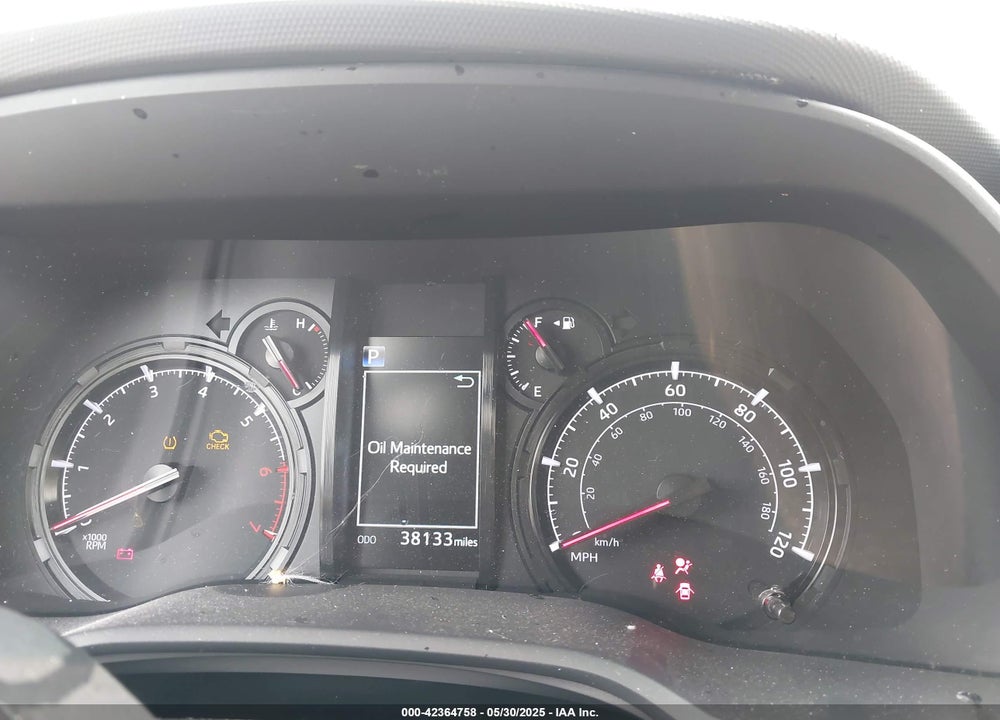 2021 TOYOTA 4RUNNER VIN: JTENU5JR7M5941650