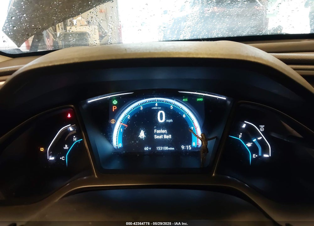 2016 HONDA CIVIC VIN: 2HGFC2F81GH500833