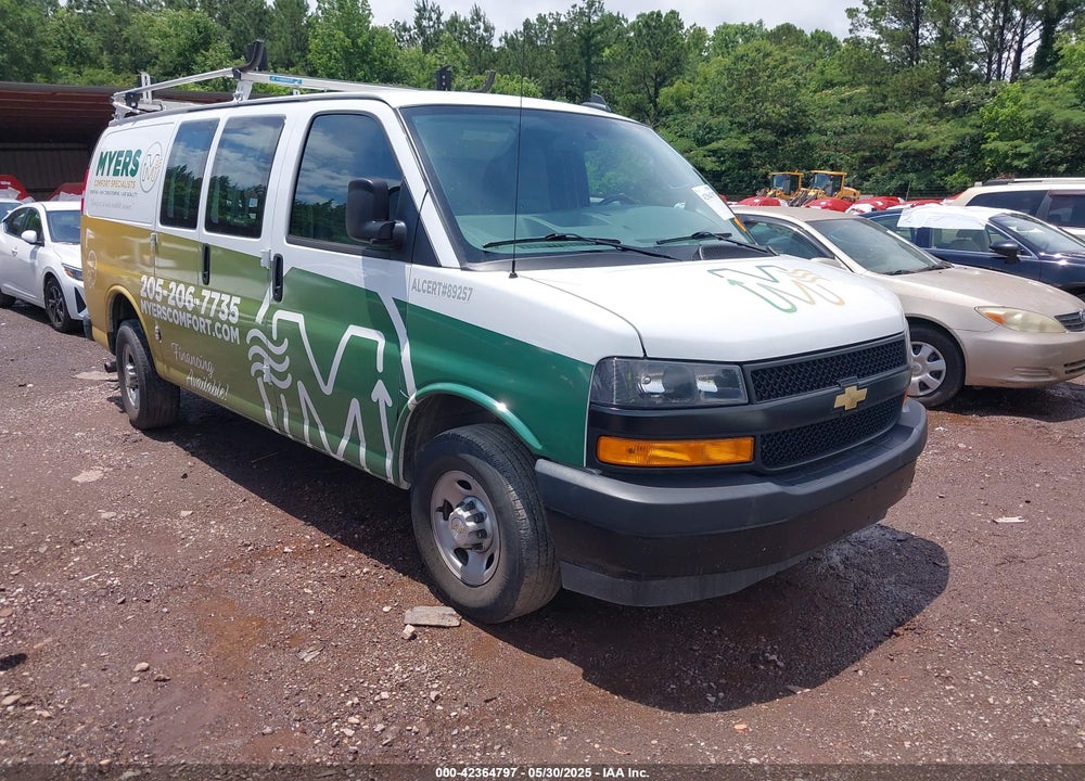 2023 CHEVROLET EXPRESS CARGO RWD 2500 REGULAR WHEELBASE WT VIN: 1GCWGAF76P1171923