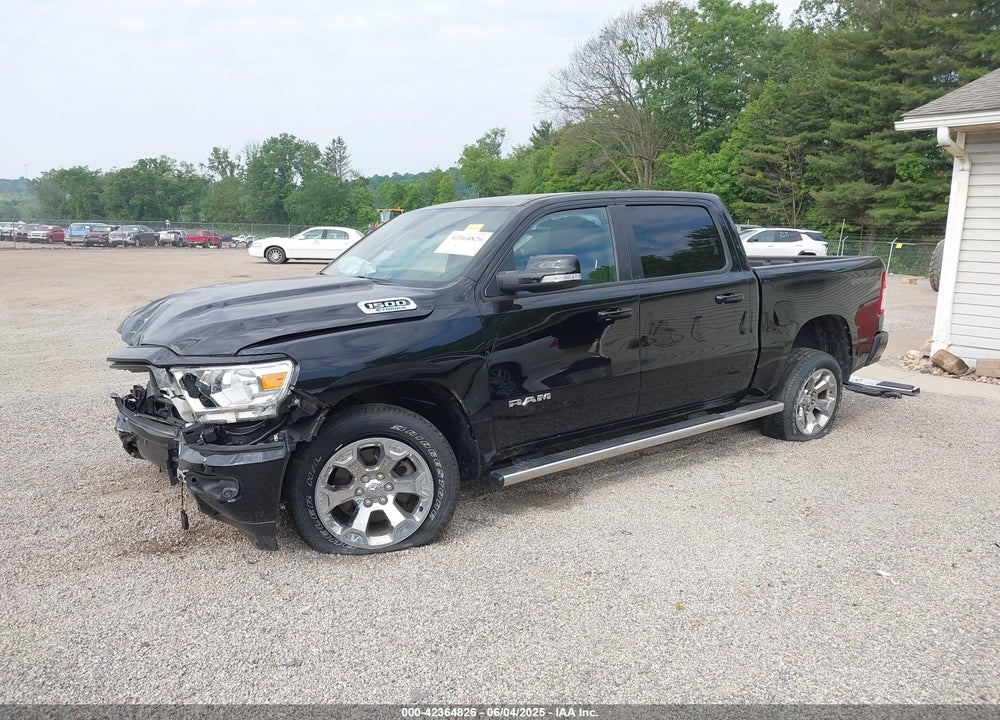 2022 RAM 1500 BIG HORN 4X4 5'7 BOX VIN: 1C6RRFFG9NN400564