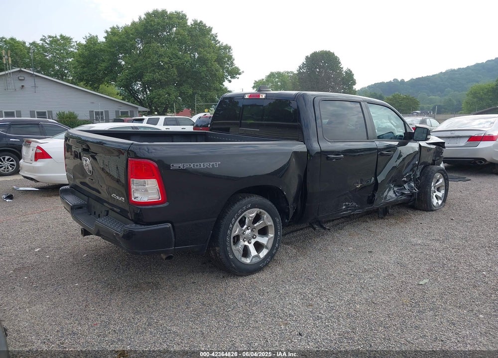 2022 RAM 1500 BIG HORN 4X4 5'7 BOX VIN: 1C6RRFFG9NN400564
