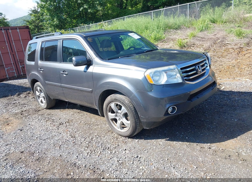 2013 HONDA PILOT EX-L VIN: 5FNYF4H59DB056695