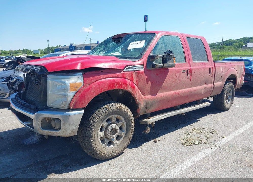 2012 FORD F-250 LARIAT VIN: 1FT7W2B61CEC44435
