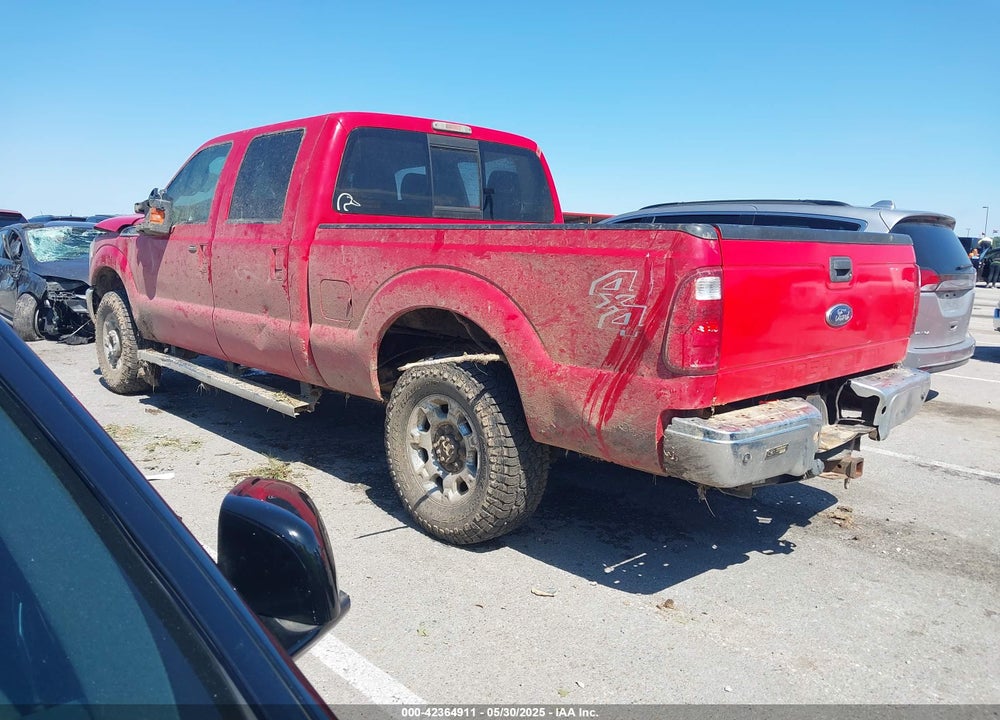 2012 FORD F-250 LARIAT VIN: 1FT7W2B61CEC44435