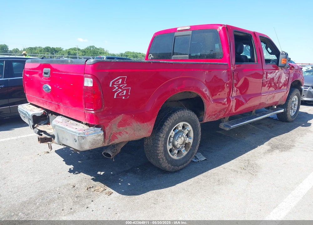 2012 FORD F-250 LARIAT VIN: 1FT7W2B61CEC44435