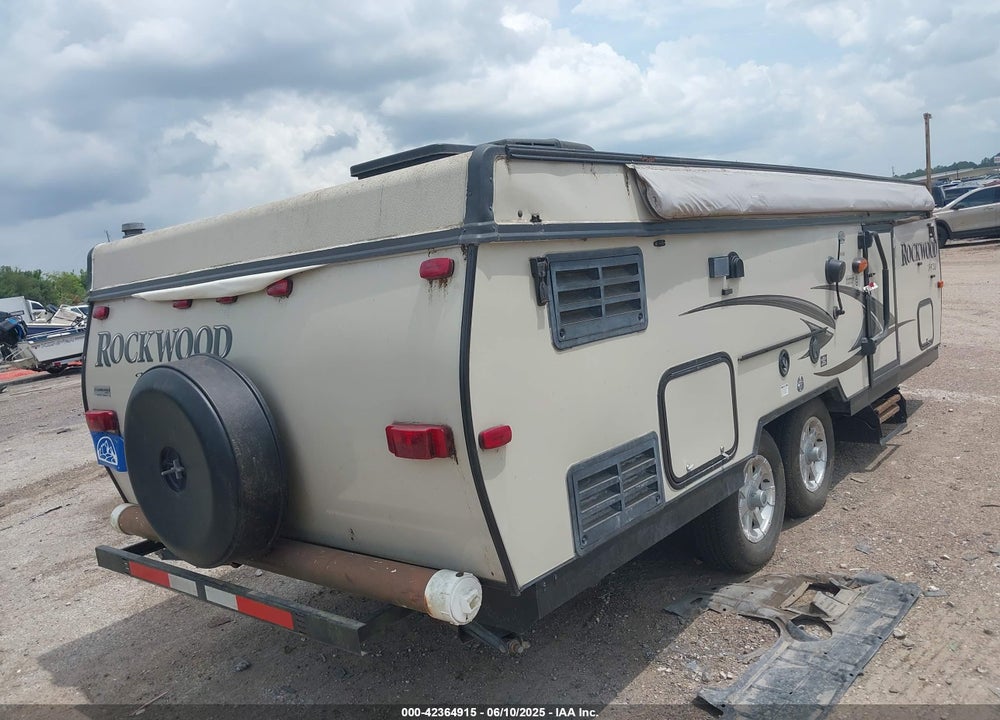 2013 FOREST RIVER ROCKWOOD VIN: 4X4CPR725DD288188