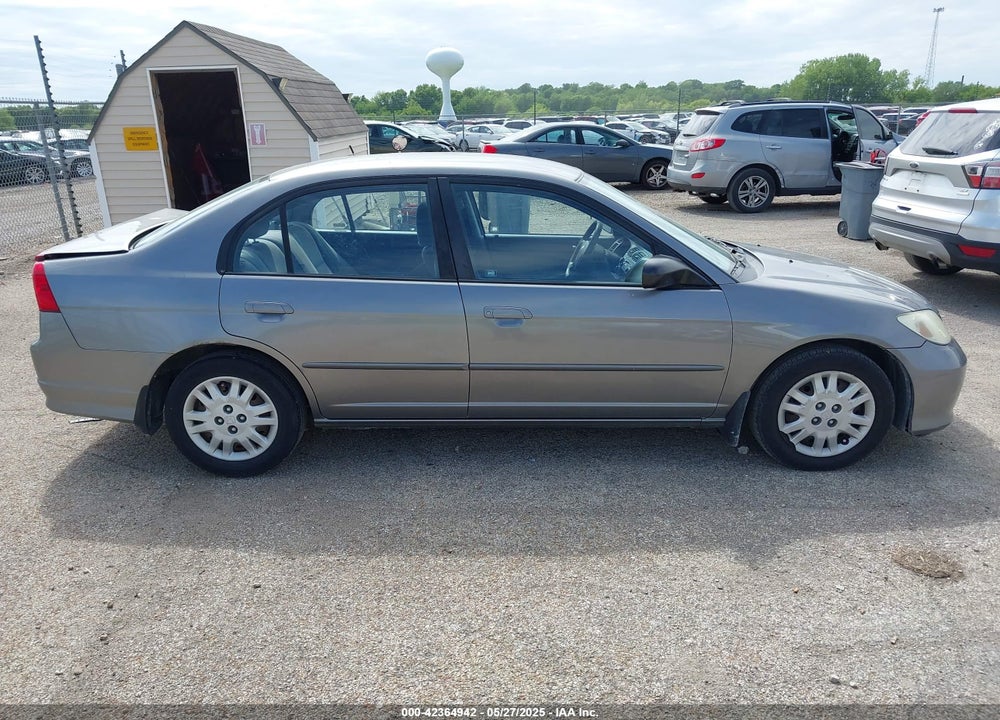 2005 HONDA CIVIC LX VIN: 2HGES16565H633938
