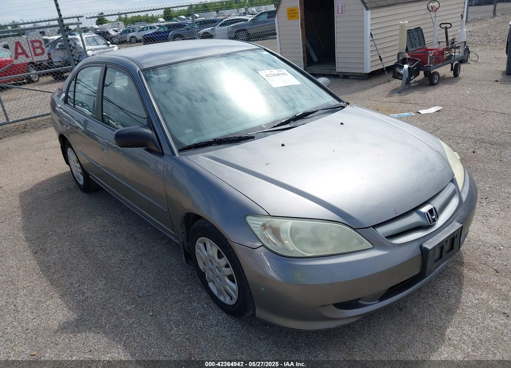 2005 HONDA CIVIC LX VIN: 2HGES16565H633938