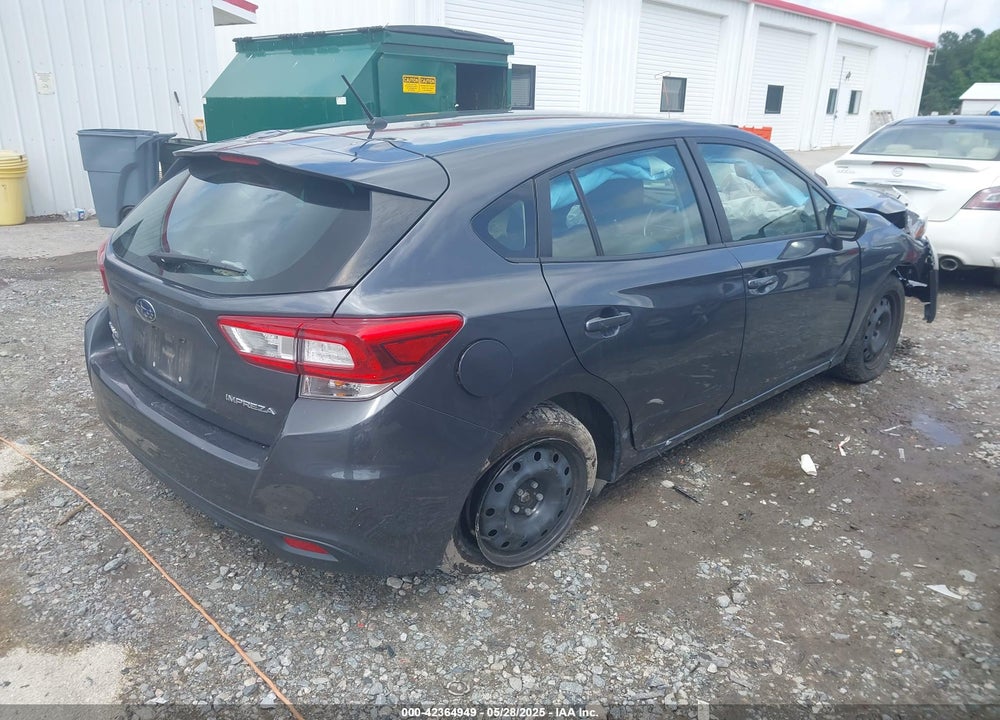 2019 SUBARU IMPREZA VIN: 4S3GTAA69K3757642