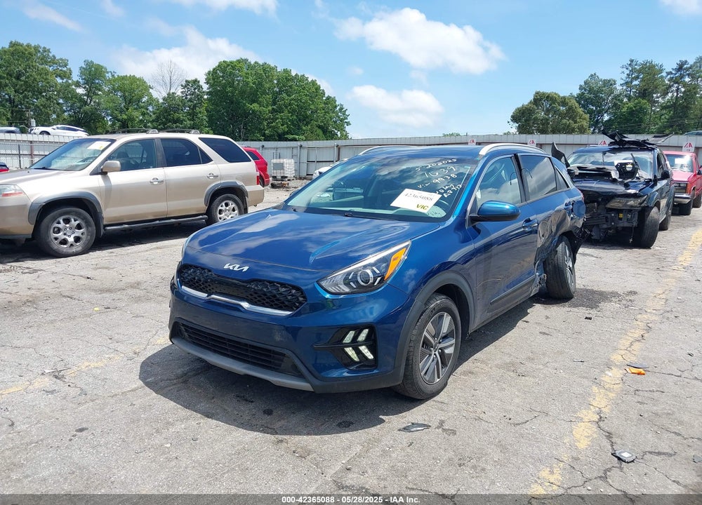 2022 KIA NIRO VIN: KNDCB3LC2N5539938