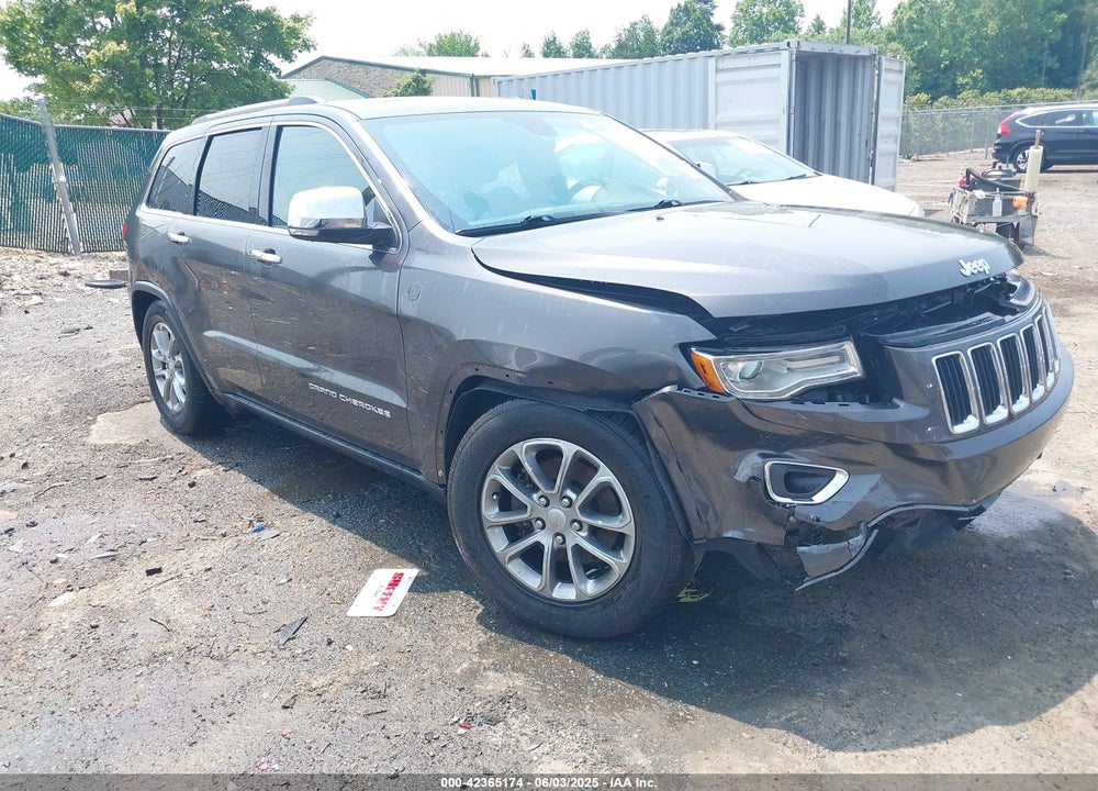 2016 JEEP GRAND CHEROKEE LIMITED VIN: 1C4RJFBG8GC422740