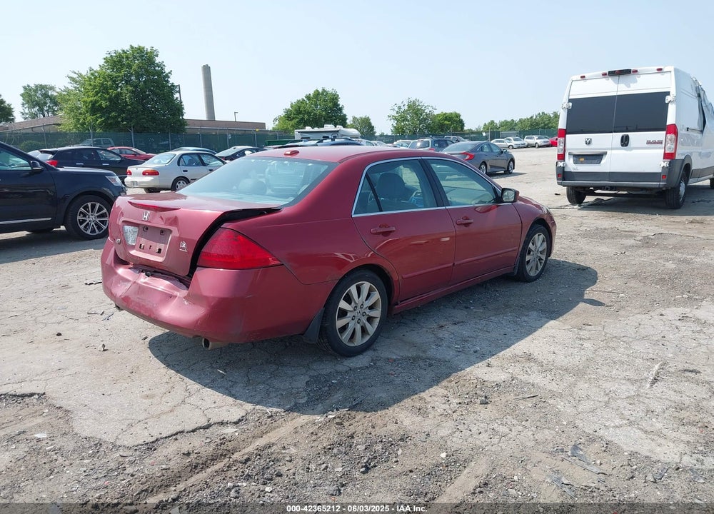 2007 HONDA ACCORD 3.0 EX VIN: 1HGCM66577A080779