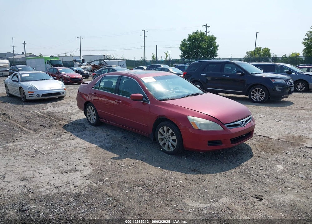 2007 HONDA ACCORD 3.0 EX VIN: 1HGCM66577A080779