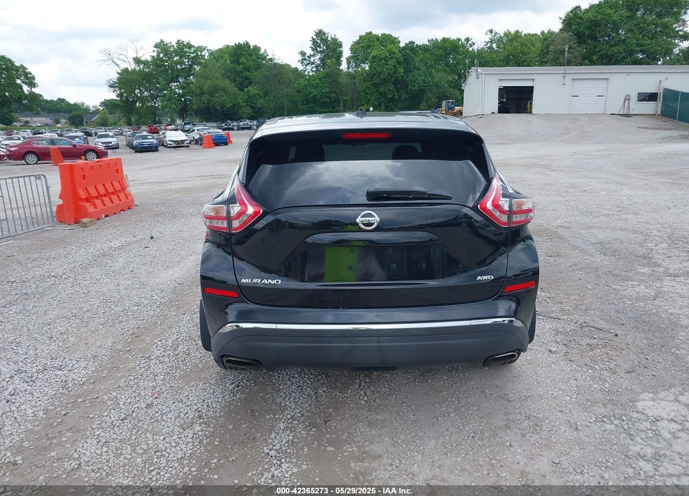 2015 NISSAN MURANO S VIN: 5N1AZ2MH9FN261088
